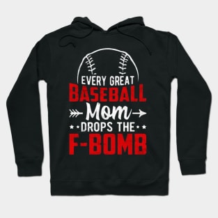 Baseball mom apparel f-bomb Hoodie